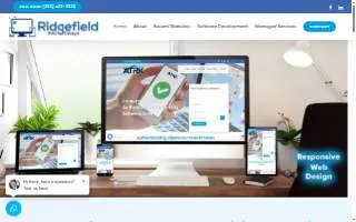 Ridgefield Web Design of Danbury website