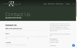 River Design of Danbury website