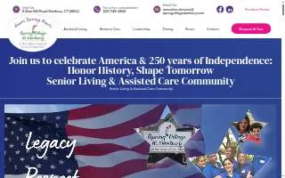 Spring Village at Danbury website
