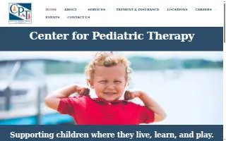 Center for Pediatric Therapy of Darien website