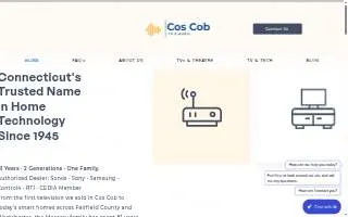 Cos Cob TV & Audio of Darien website