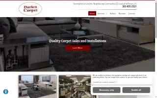 Darien Carpet website