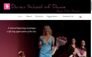 Darien School of Dance LLC website