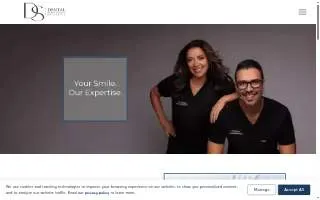 Dental Specialists of Darien website