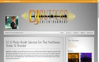 DJ Butters Entertainment LLC website