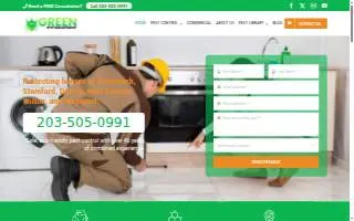 Green Pest Management CT LLC of Darien website