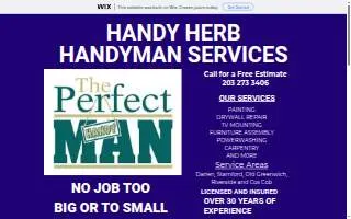 Handy Herb Handyman Services of Darien website