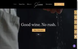 Scena Wine Bar & Restaurant website