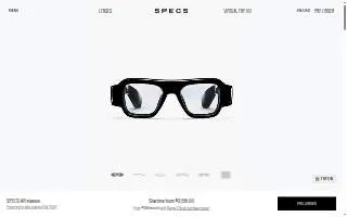 Specs of Darien website