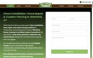 West Stamford Fence of Darien website