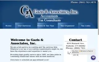 Gazis & Associates, Inc. website