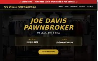 Joe Davis Pawnbroker of Derby website