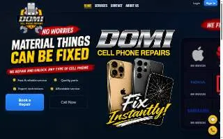 El Domi Cellphone Repairs of East Hartford website