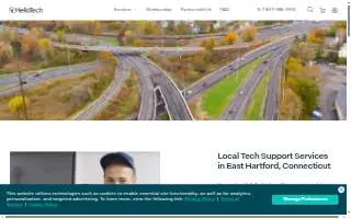Hartford Tech Support website