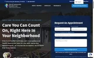 InterCommunity Health Care website