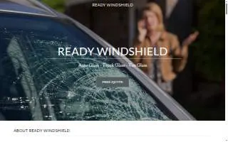 Ready Windshield of East Hartford website