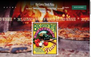 Big Green Truck Pizza of East Haven website