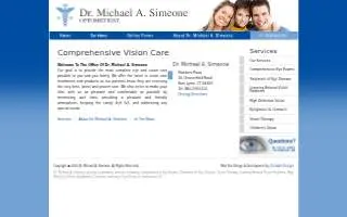 Vision Dr website