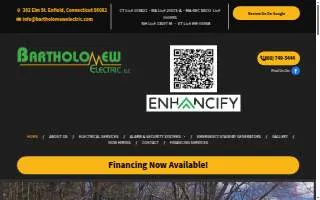 Bartholomew Electric LLC website