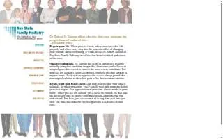 Bay State Family Podiatry of Enfield website