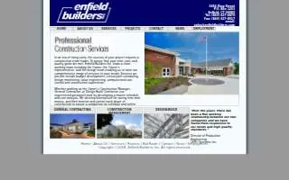 Enfield Builders Inc website