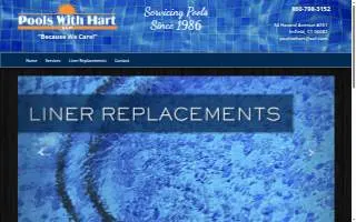 Pools with Hart LLC website
