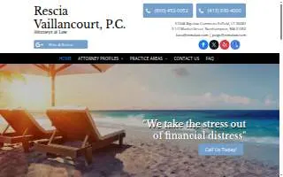 Rescia Law, P.C. of Northampton website