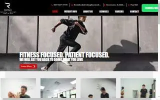 Roba Physical Therapy And Wellness of Enfield website