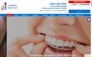 SmileOra Dental Care website