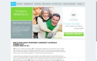 St Francis Residence website