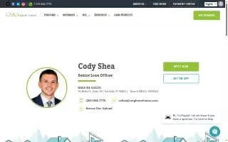 Cody Shea website