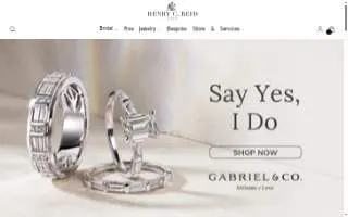 Henry C Reid & Son Jewelers website