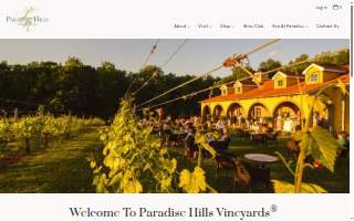 Paradise Hills Vineyard & Winery of Fairfield