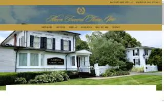 Ahern Funeral Home Inc of Farmington website