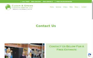 Clean & Green Cleaning Service, LLC