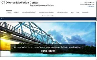 CT Divorce Mediation Center website