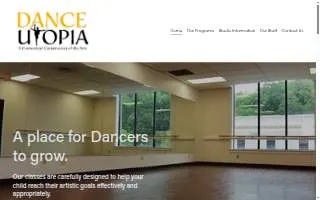 Dance Utopia CT website
