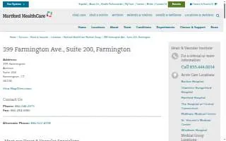 Hartford HealthCare Heart & Vascular Institute website
