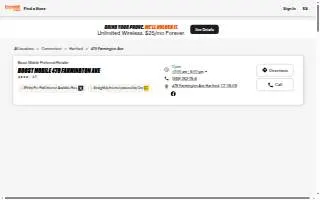 Hartford Phones website