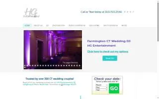 HG Entertainment website