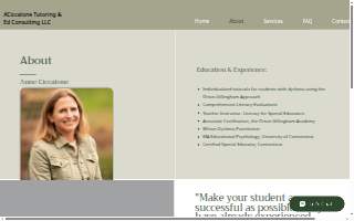 ACiccalone Tutoring & Ed Consulting LLC