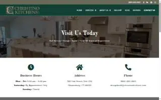 Christino Kitchens LLC website