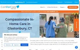ComForCare Home Care (Glastonbury, CT) website