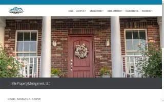 Elite Property Management of Glastonbury website