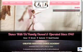 Greater Hartford Dance Academy website