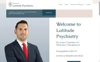 Latitude Psychiatry of Glastonbury website