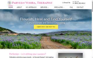Parveen Vohra, Therapist: Counseling and Psychotherapy