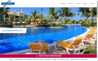 Streamline Aquatics website