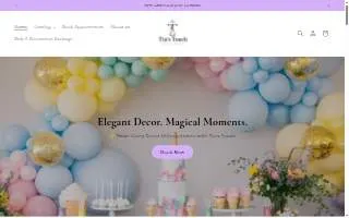 Tia's Touch LLC website