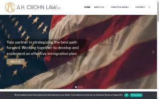 A.H. Crohn Law, LLC website